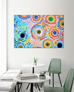 Obraz Mozaikové kruhy 1367